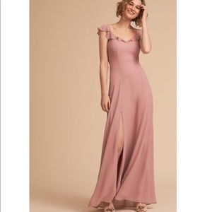 BHLDN Diana Dress in Rod XS
